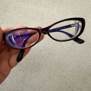 Juicy couture cat eye glasses